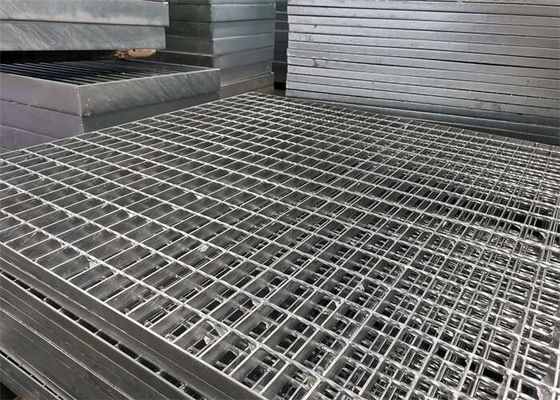 20 × 5mm ocynkowana ogniowo stalowa krata pomostowa Kratki metalowe do podjazdów