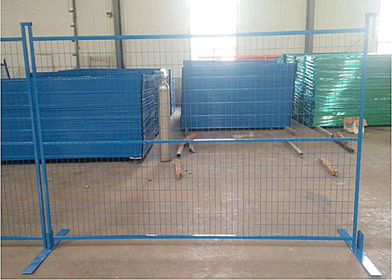 Tymczasowe panele ogrodzeniowe powlekane PCV o średnicy drutu 5,0 mm poddane obróbce cieplnej