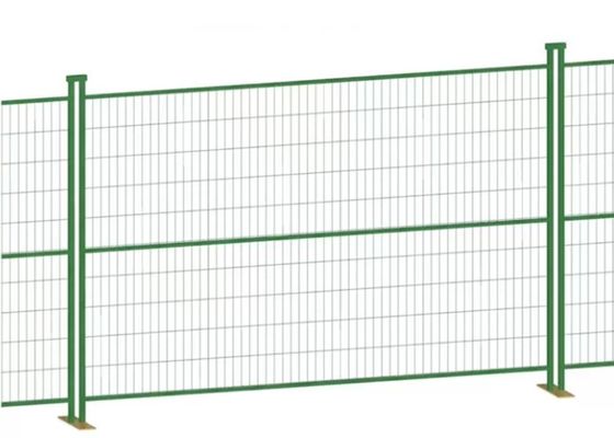 Ocynkowane tymczasowe panele ogrodzeniowe o szerokości 3 m ogrodzenie z ogniwami łańcucha antykorozyjnego