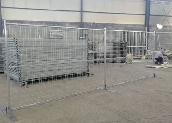 Ocynkowane tymczasowe panele ogrodzeniowe o szerokości 3 m ogrodzenie z ogniwami łańcucha antykorozyjnego