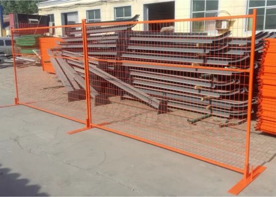 Ocynkowane, malowane proszkowo tymczasowe panele ogrodzeniowe 300 mm Dostosowany kolor