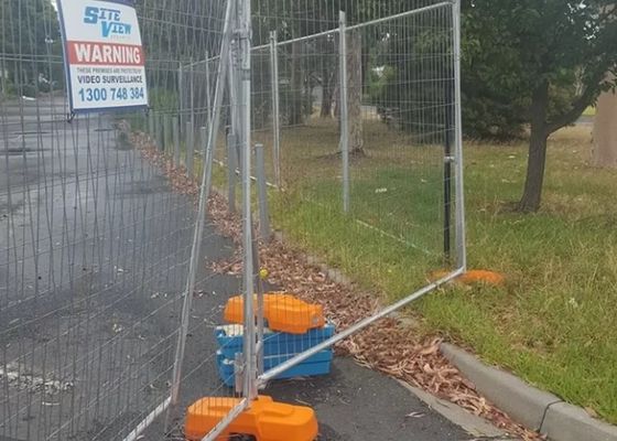 Ocynkowane tymczasowe panele ogrodzeniowe o szerokości 3 m ogrodzenie z ogniwami łańcucha antykorozyjnego