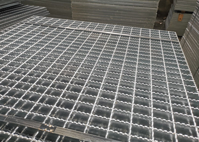 Q235 Stalowa, odporna na rdzę metalowa platforma z płaskim prętem typu 7 mm grubości